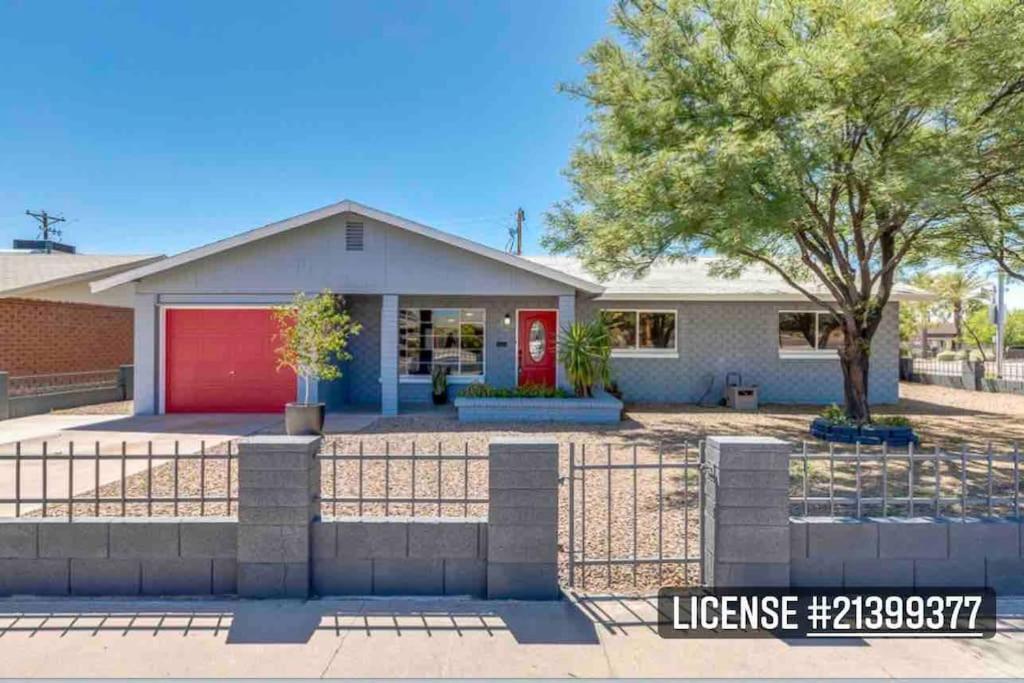 RedHome in OldTown Scottsdale /bbq15min to airport