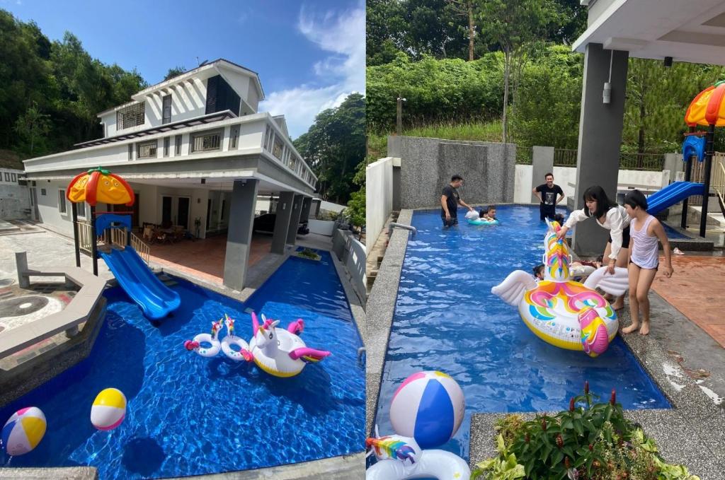 40PAX 7BR Villa with Kids Swimming pool KTV Pool Table near SPICE Arena Penang 9800 SQFT (Bayan Lepas)