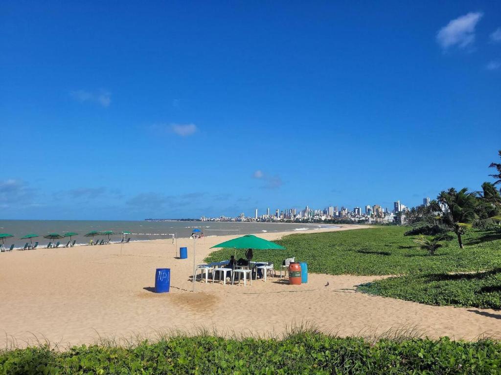 Flat Térreo Frente Mar - Jacuzzi Privativa