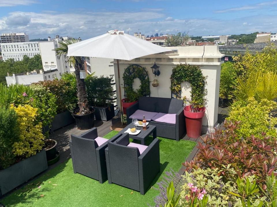 DERNIER ETAGE TERRASSE Pte St Coud