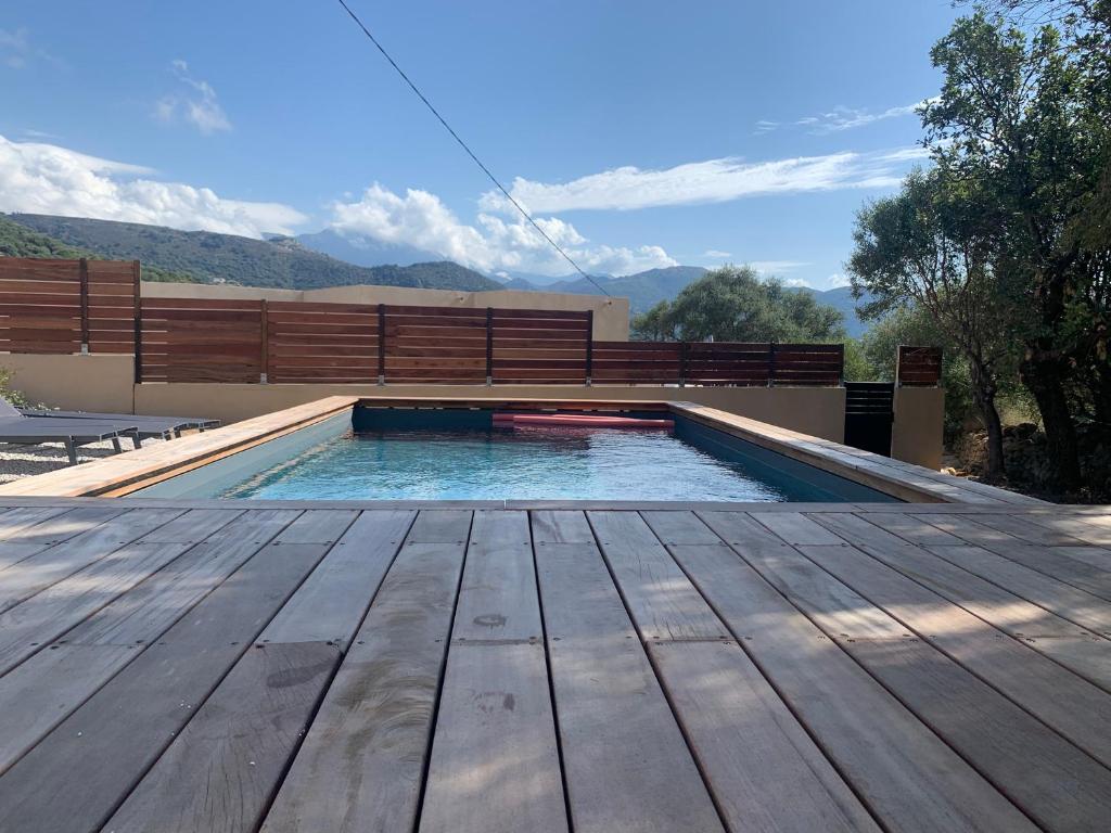 Maison neuve avec piscine