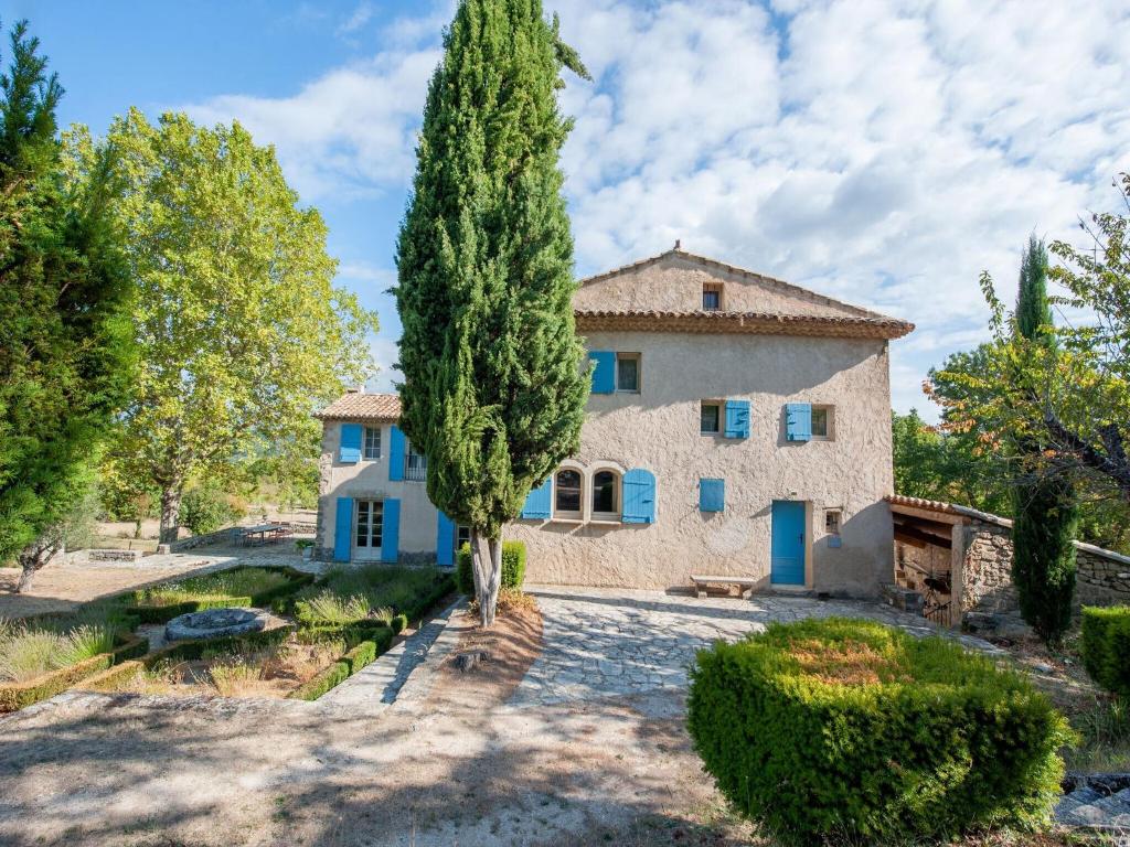 Nice holiday home in the Lub ron with private pool and views